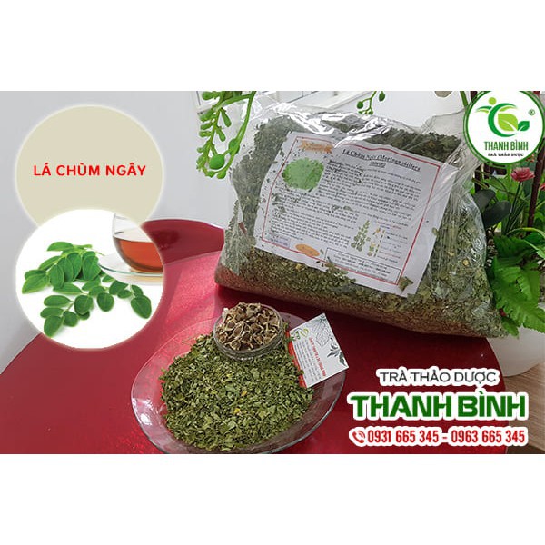 Lá Chùm Ngây Khô 1Kg Nguyên Chất - Thảo Dược Thanh Bình