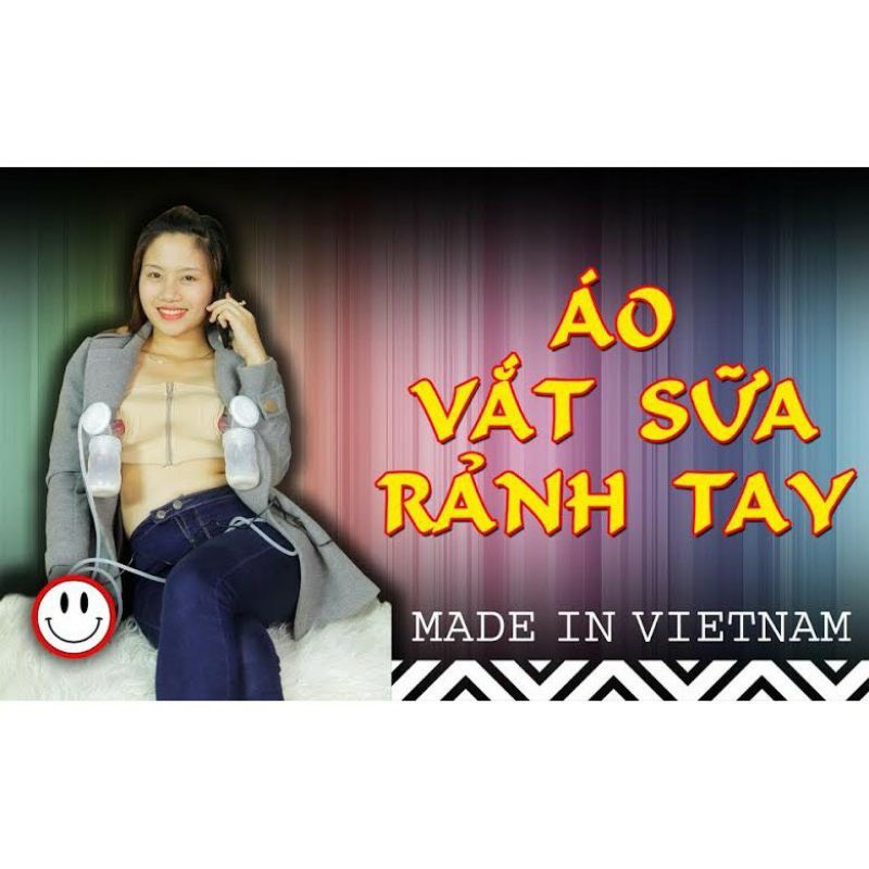 Áo hút sữa rảnh tay coton cao cấp có dây, cúc điều chỉnh hợp với mọi mẹ