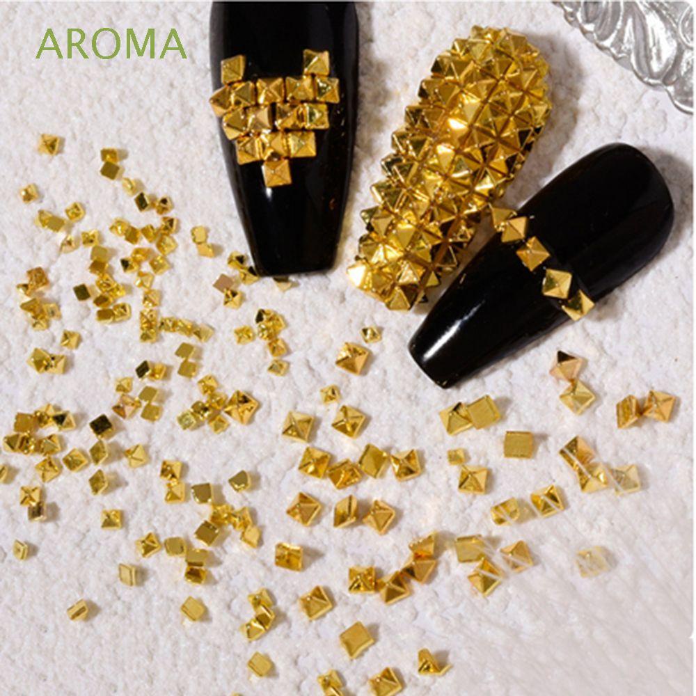 [Hàng mới về] Phụ kiện đính móng tay thiết kế lưng phẳng chóp nhọn độc đáo cá tính