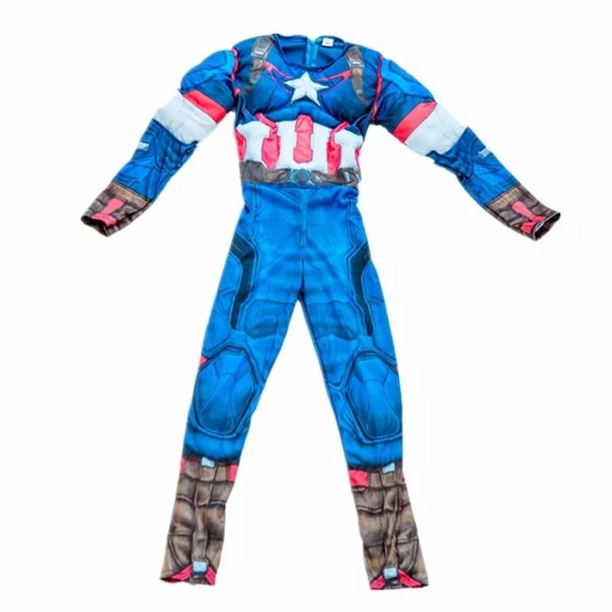 Bộ Đồ Hóa Trang Nhân Vật Captain America Cho Bé