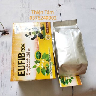 Gói men vi sinh EUFIB ROX bổ sung chất xơ cho cơ thể, giảm tình trạng táo bón - Hộp 20 gói x 3g