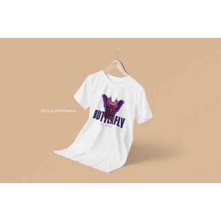 Áo thun oversize unisex butterfly