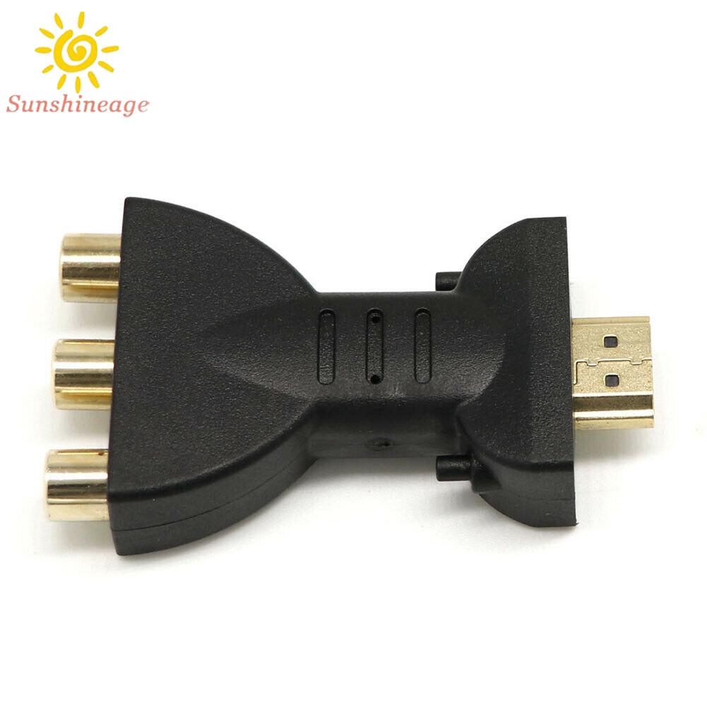 Bộ Chuyển Đổi Hdmi Sang Av Cho Máy Chiếu 480p 720p 1080p 1080p 7x4 X 2cm