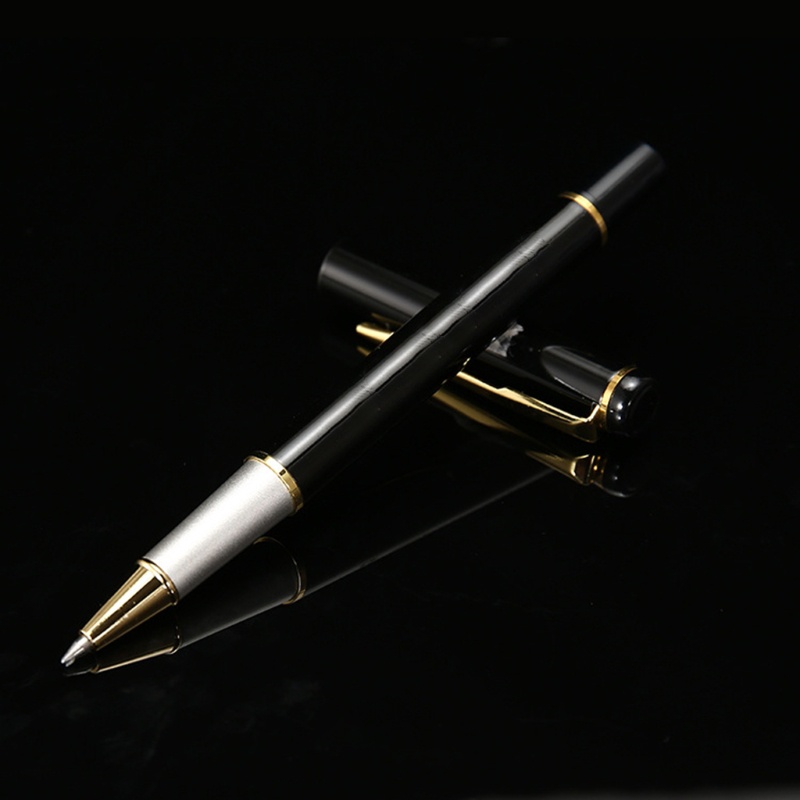 Bút Bi Mực Đen Ngòi 0Mm Vỏ Kim Loại Chất Lượng Cao