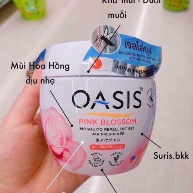 SÁP THƠM CHỐNG MUỖI VÀ RUỒI OASIS