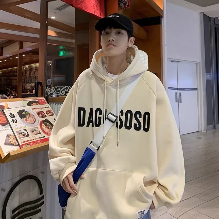 Áo Hoodie In Chữ Đơn Giản Thời Trang Dành Cho Nam Nữ áo hoodie unisex form rộng áo hoodie dày dặn