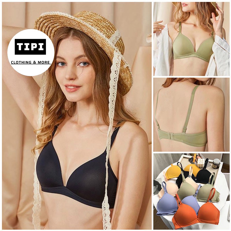Áo lót nữ chất cotton gân tăm kiểu dáng đơn giản mặc đi học, đi làm Tipsy P3-H2 | BigBuy360 - bigbuy360.vn