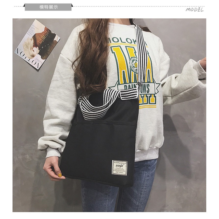 TÚI VẢI THỜI TRANG CAO CẤP CAO 37CM