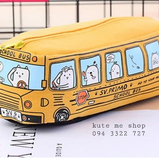 Hộp bút hình xe bus