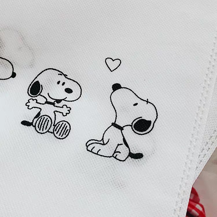 Túi Đeo Chéo Họa Tiết Hoạt Hình Snoopy Đáng Yêu