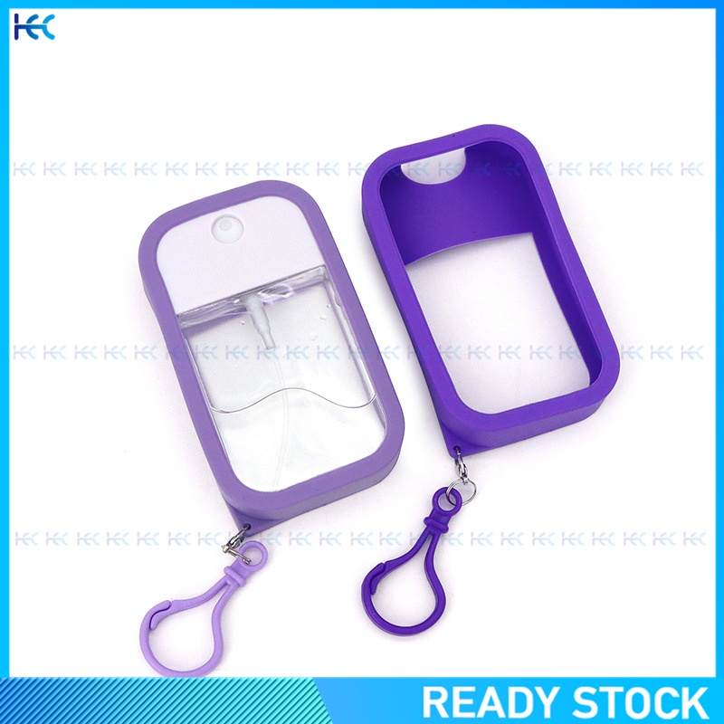 Bình xịt nước hoa mini rỗng dưỡng ẩm mịn kiểu thẻ bấm 45ml