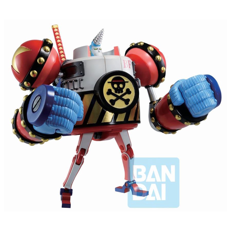 Mô hình chính hãng ONEPIECE - Franky - Wano -  Ichiban Kuji One Piece vol.100 Anniversary - chính hãng BANDAI