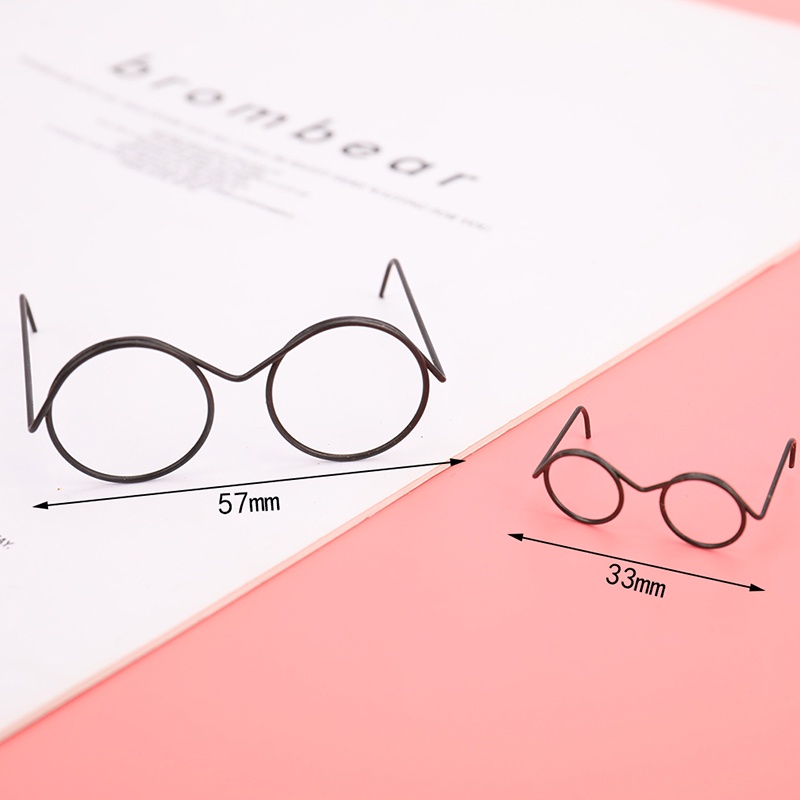 Kính không tròng thời trang cho búp bê đáng yêu