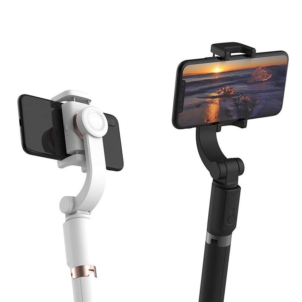 Gậy tự sướng chống rung L08 kiểu gimbal tripod dùng cho điện thoại, selfie chụp ảnh bằng remote Bluetooth 4.0