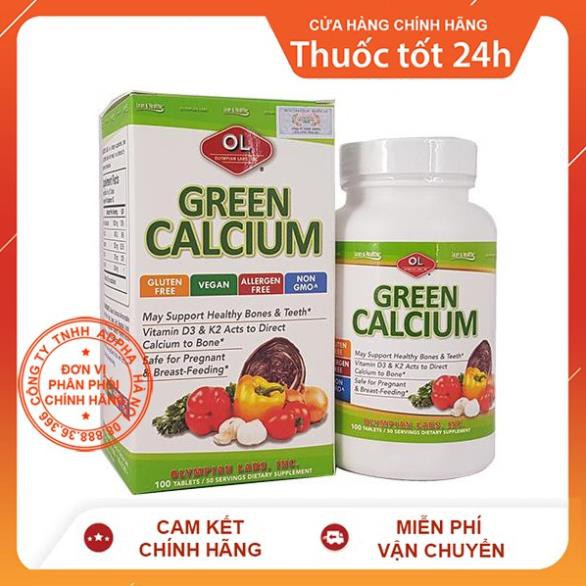 Green Calcium – Bổ sung canxi hữu cơ cho bà bầu