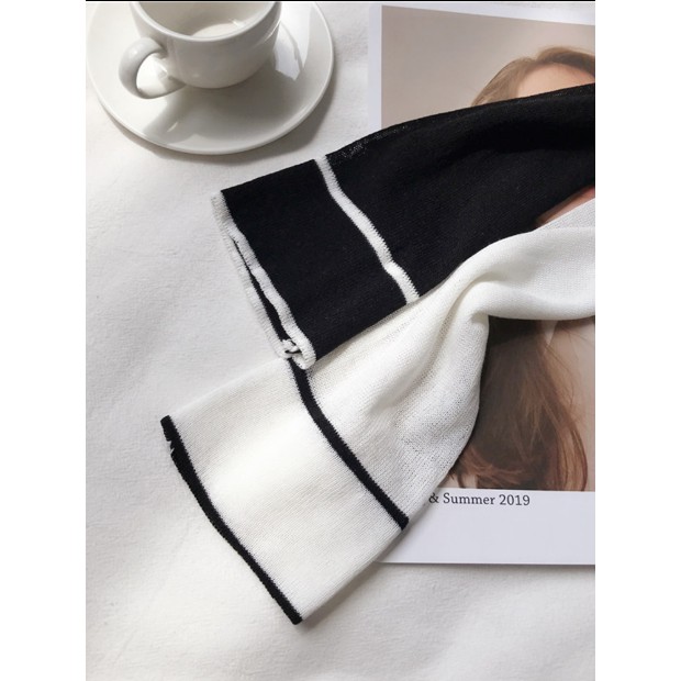 A6 Áo khoác cardigan len mỏng cổ V dài tay (sẵn màu trắng) | BigBuy360 - bigbuy360.vn