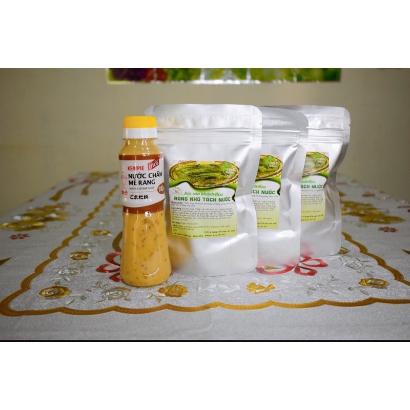 Rong nho tách nước SEASON FOOD gói 100gr❤️nở siêu to ❤tặng gói sốt mè rang❤️freeship