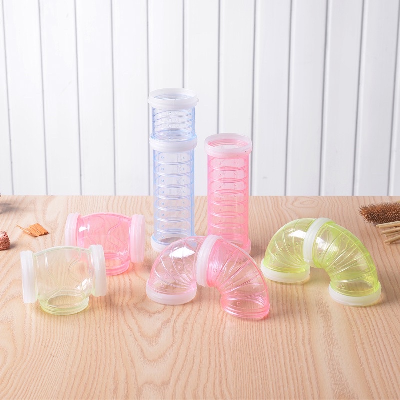 Ống nối gắn chuồng/lồng sắt cho hamster. Ống chui tự thiết kế cho hamster.Đồ chơi cho hamster