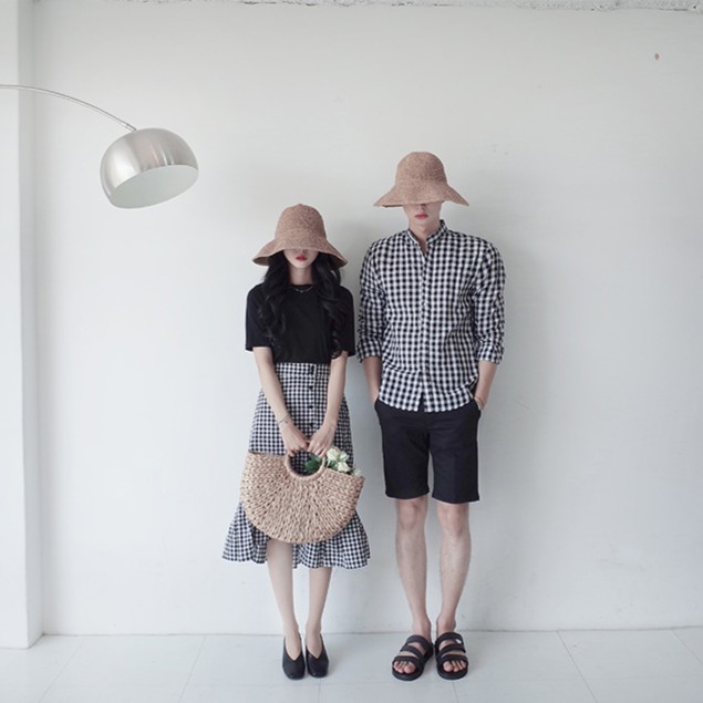 CHÂN VÁY CARO NỮ ULZZANG | BigBuy360 - bigbuy360.vn