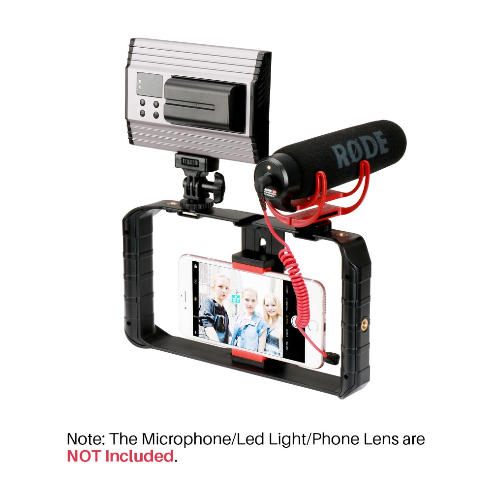 Ulanzi U-Rig Pro - Khung Tay Cầm Quay Phim Dùng Cho Điện Thoại - Hàng Chính Hãng