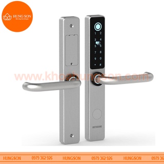 Khóa vân tay điện tử dành cho cửa nhôm huy hoàng hd 12
