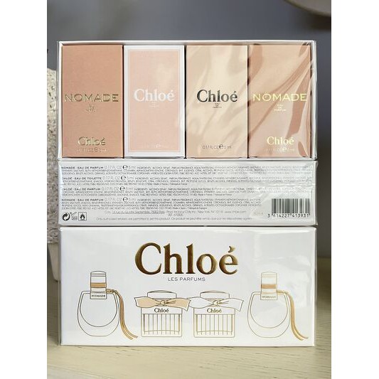 Set Nước Hoa Chloe - Les Parfums (4 lọ x5ml) Full Seal ⚜️Hàng Authentic⚜️