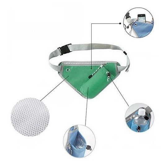 Túi đeo hông Chạy bộ Có ngăn đựng Bình nước - Túi đeo thể thao