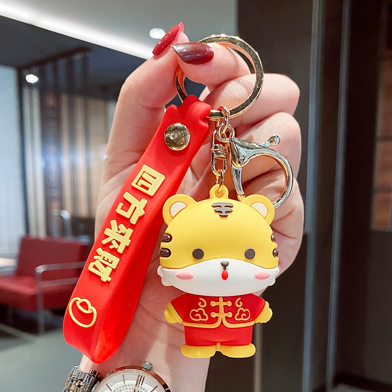 Móc khoá hổ cute - BinaShop - Làm quà tặng, móc khoá, móc túi xách, balo