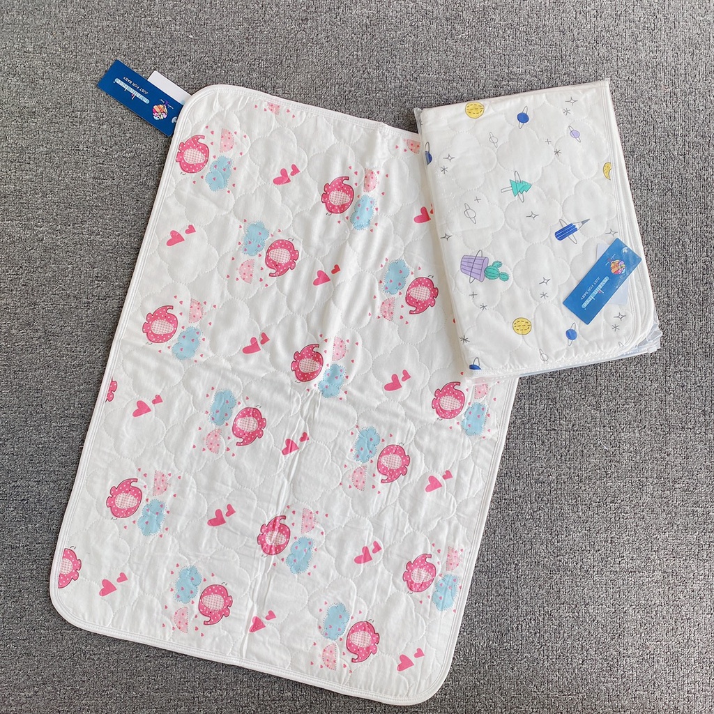 Lót Chống Thấm Muslin Tree 5 Lớp 50x70cm Siêu Mềm Mại Cho Bé | Minizon Kids