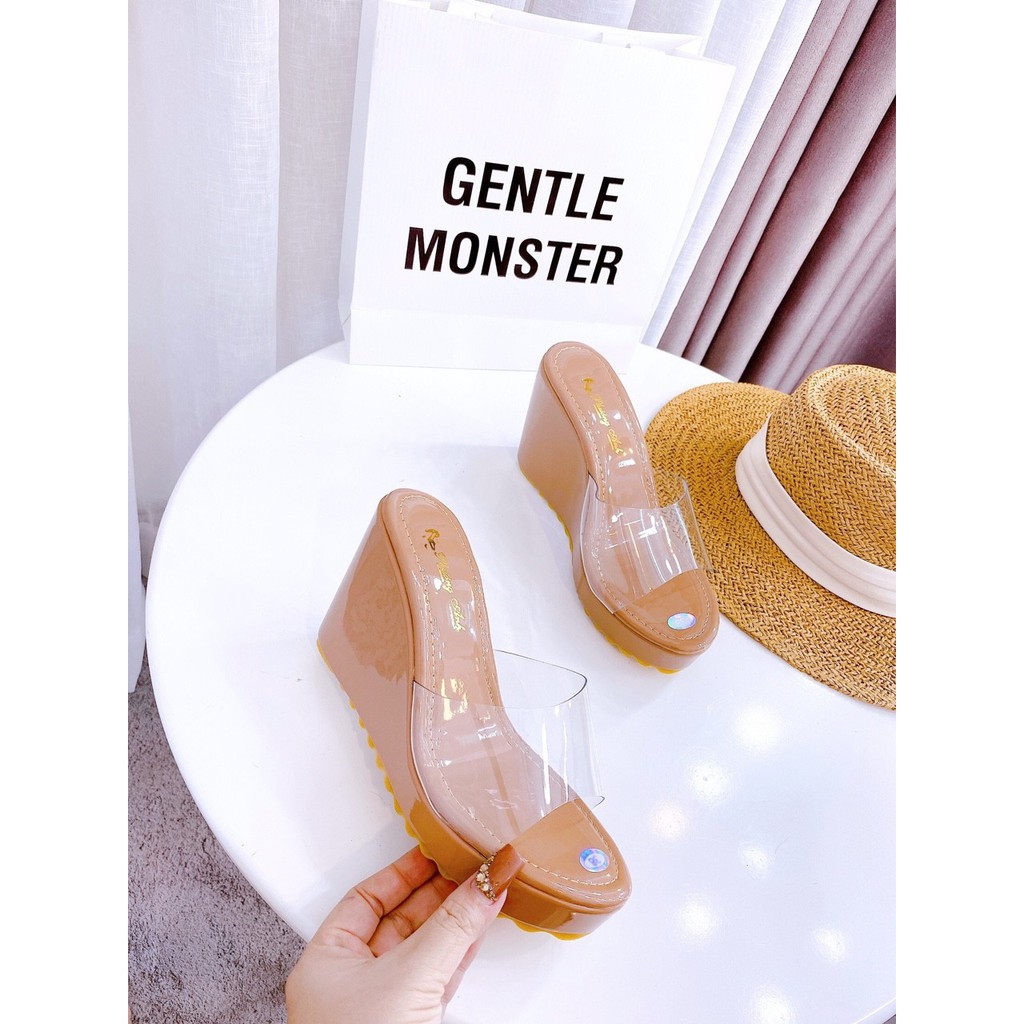 Dép xuồng quai trong 9cm siêu êm