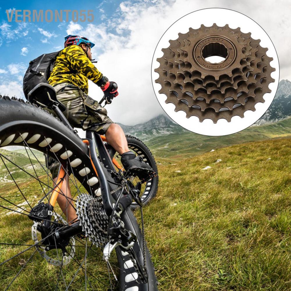 Vermont055 Bicycle Freewheel Cassette Sprocket 6 Speed 14T-28T Mountain Bike Replacement Accessory