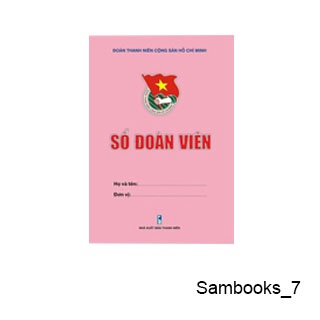 Combo 100 sổ đoàn viên màu hồng