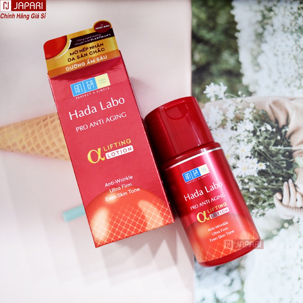 Lotion Hada Labo Da Dầu Da Thường Dưỡng Trắng Da Dưỡng Ẩm Chống Lão Hoá - Dung Dịch Dưỡng Ẩm HadaLabo Cho Da Mặt Japari