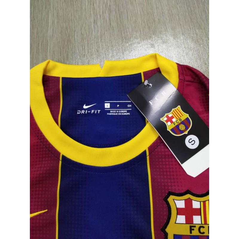 Áo Đấu Nam Barcelona Sân Nhà Mùa 20 / 21 2020 / 2021