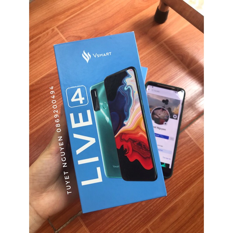 Điện Thoại Vsmart Live 4 6GB/64GB - Hàng Chính Hãng new seal 100%