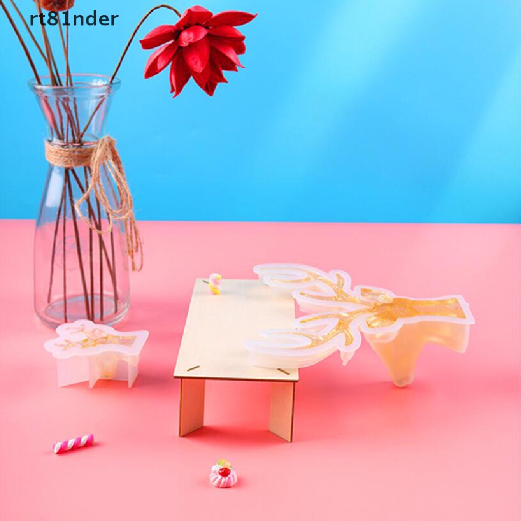 Khuôn Silicone Làm Giá Đỡ Trưng Bày Bông Tai Hình Nai DIY