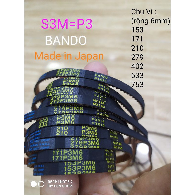 S3M/P3 BANDO Made in Japan như mới - chưa sử dụng tại VN