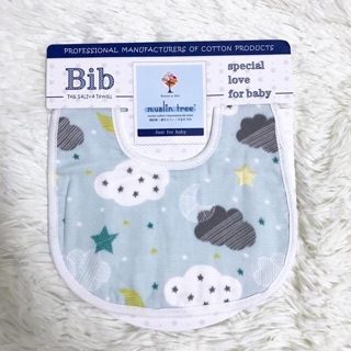 Yếm Cho Bé Siêu Mềm - Bib Muslin Tree