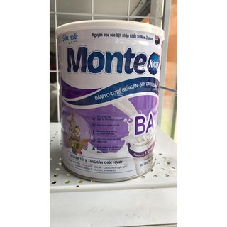 Sữa MonTe Kids dành cho trẻ biếng ăn 850G