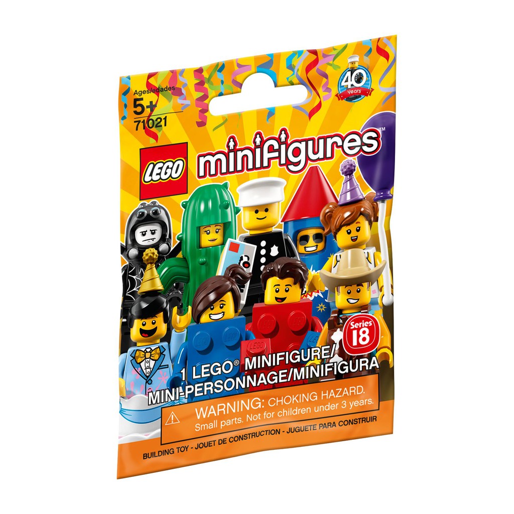 LEGO 71021 - Minifigures Series 18 - Bộ sưu tập nhận vật Series 18