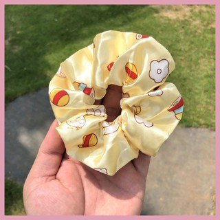 DÂY CỘT TÓC SCRUNCHIES CUTE DUCK 2 MÀU