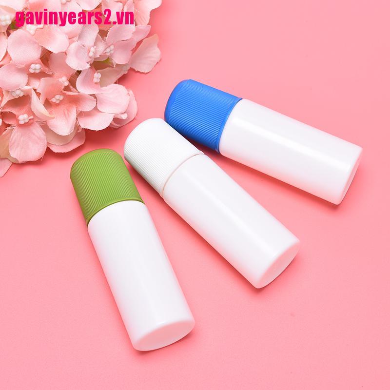 (Hàng Mới Về) Lọ Đựng Thuốc Dạng Lỏng 30ml Kèm Đầu Xốp Xanh Dương Gav2