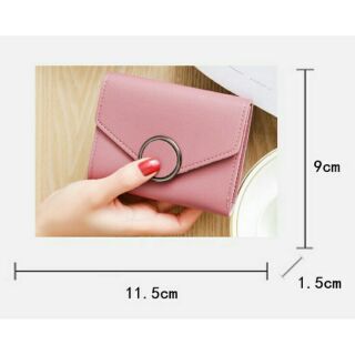 Ví da nữ ngắn cầm tay
