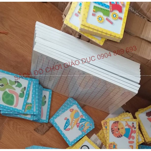 Bảng phép tính cộng trừ loại to, Subtraction and Addition Strip Board - Giáo cụ montessori