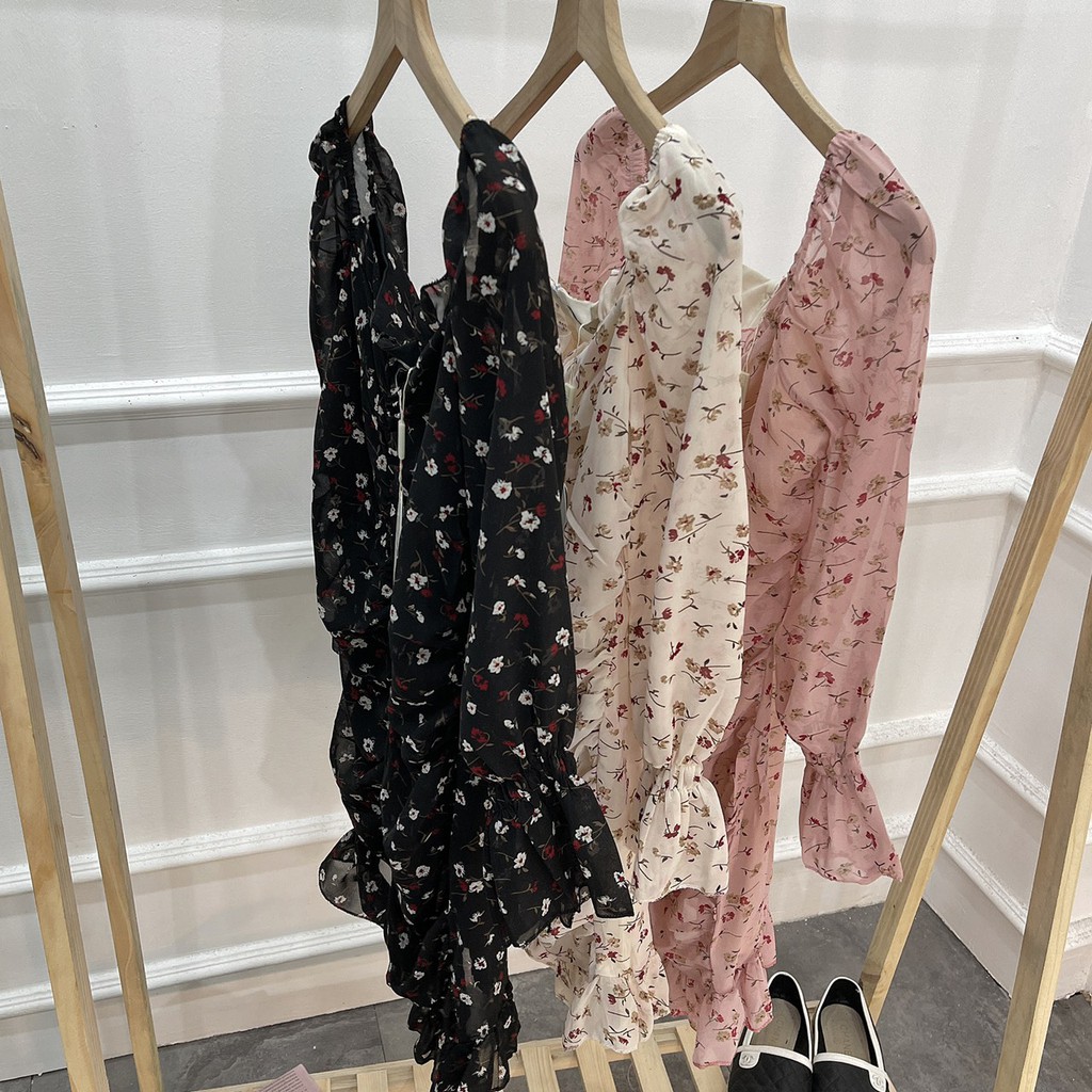 🌻 Váy Hoa Bó Body Quyến Ru