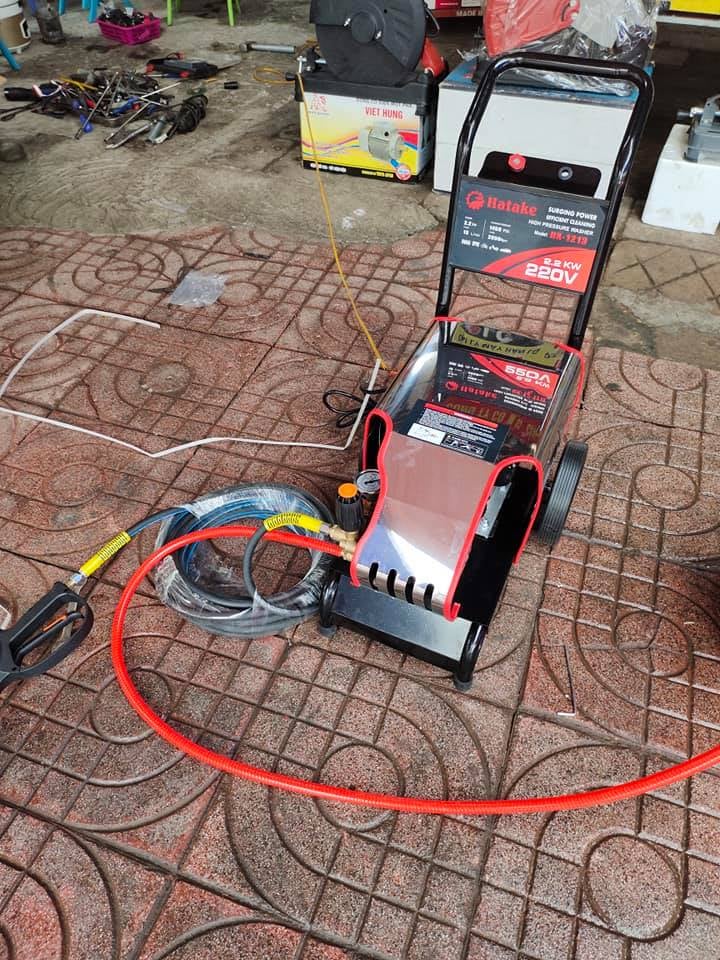 Máy Rửa Xe Cao Áp 2.2kw Hatake RX-1213