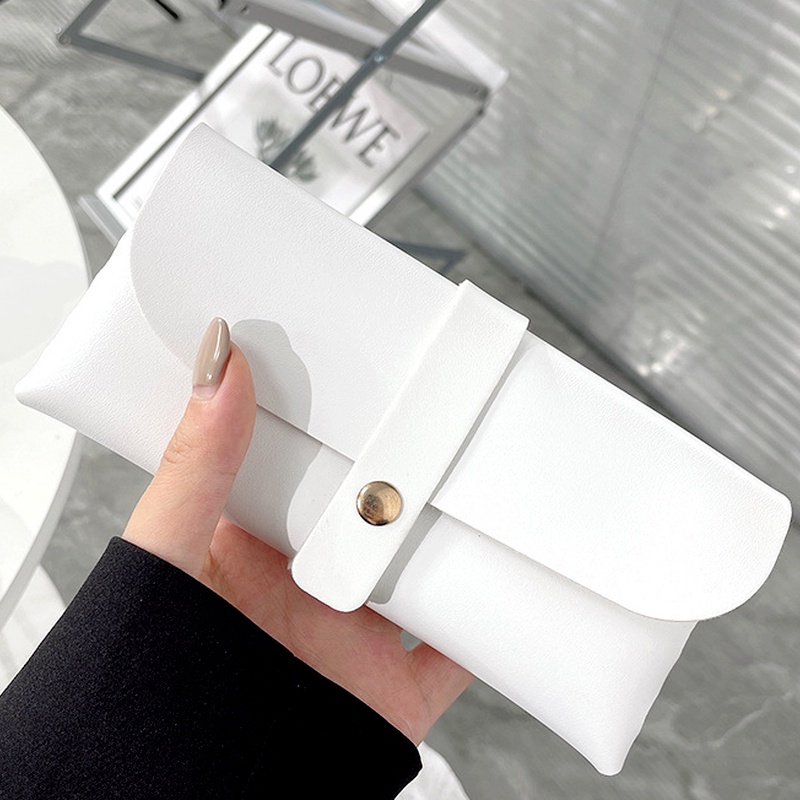 Hộp da JIUERBA đựng mắt kính thời trang mới 7cmx5cm
