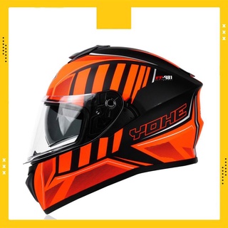 Mũ bảo hiểm fullface yohe 981 2 kính hot new 2019