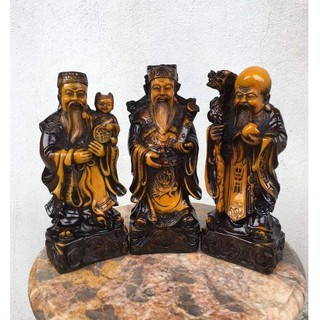 Tượng tam đa đá cao 25cm
