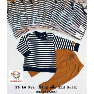 Set áo nỉ kèm quần thun HM C.h.i.n.a chính hãng sz 3-4 (có ảnh)